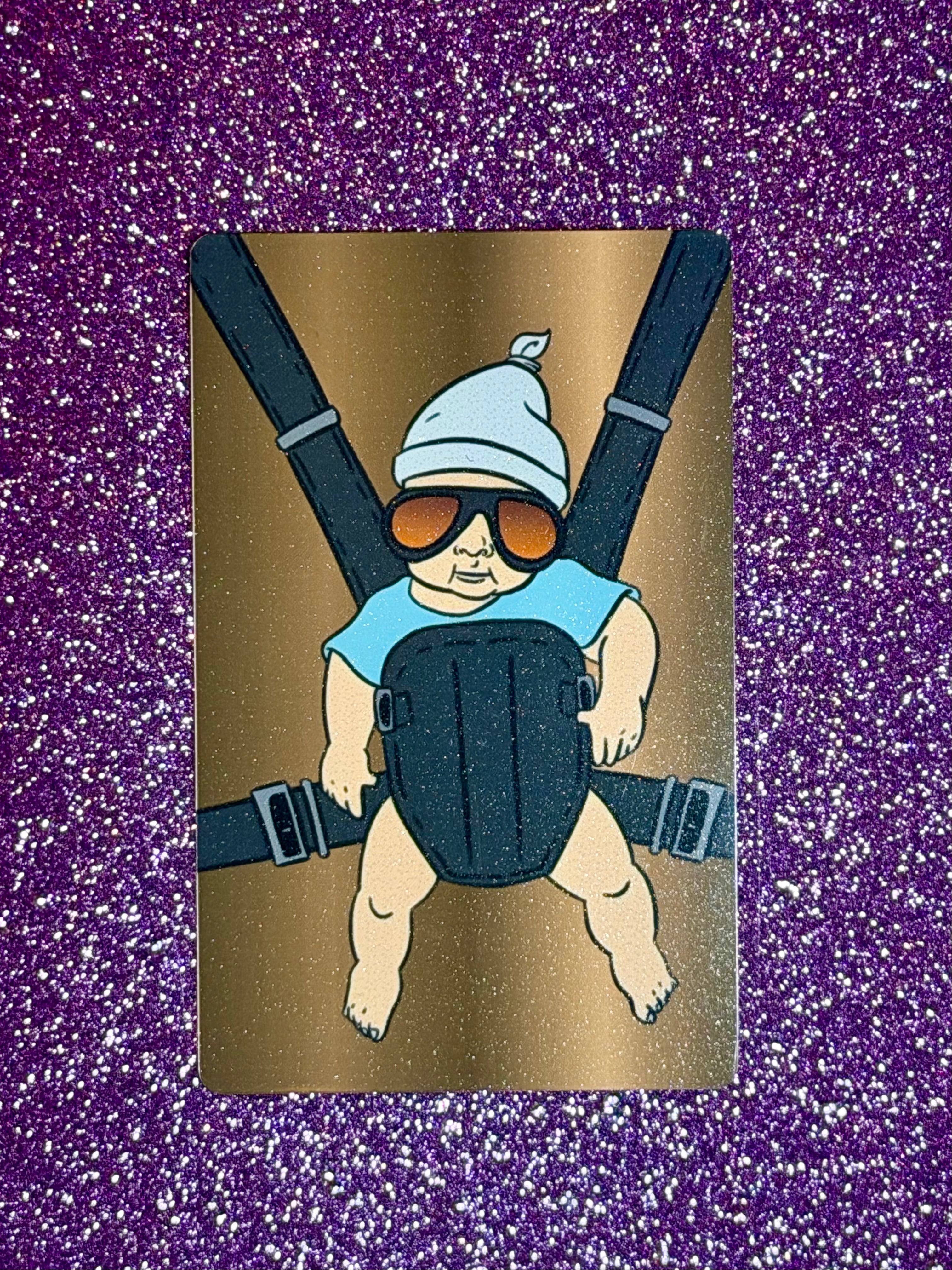 Shimmer Aluminum Card