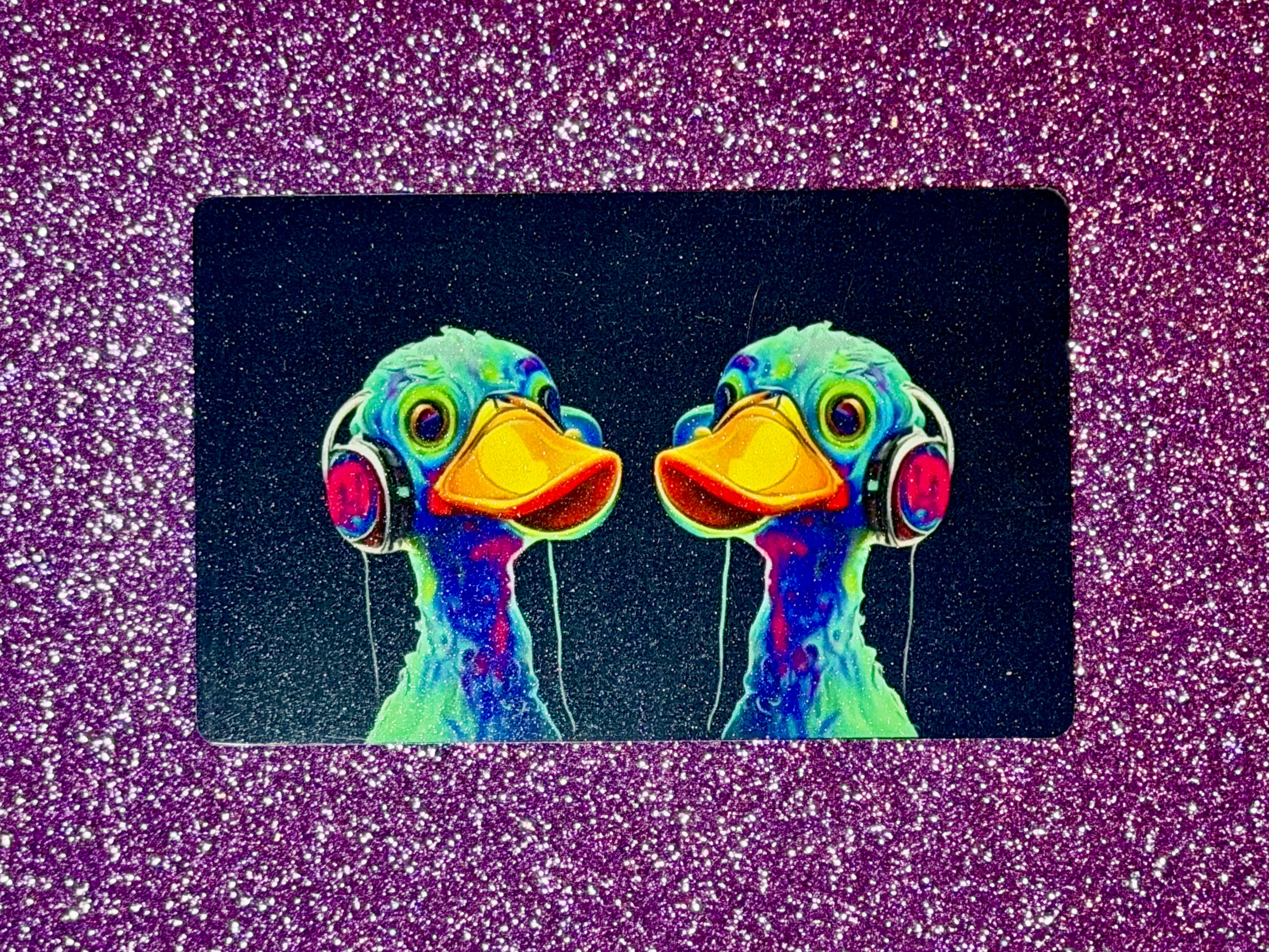 Shimmer Aluminum Card