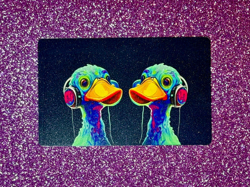 Shimmer Aluminum Card